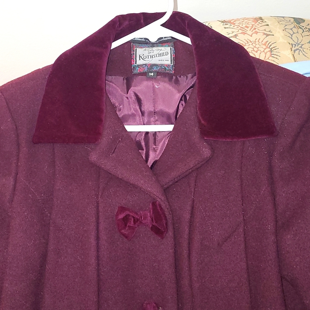 Rothschild Dress Coat, Girls Size 14